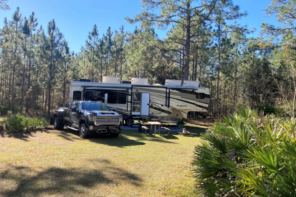 Free camping in Florida