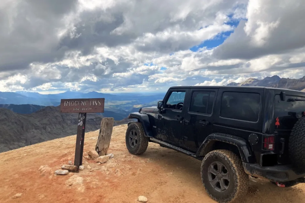 Imogene Pass off-road