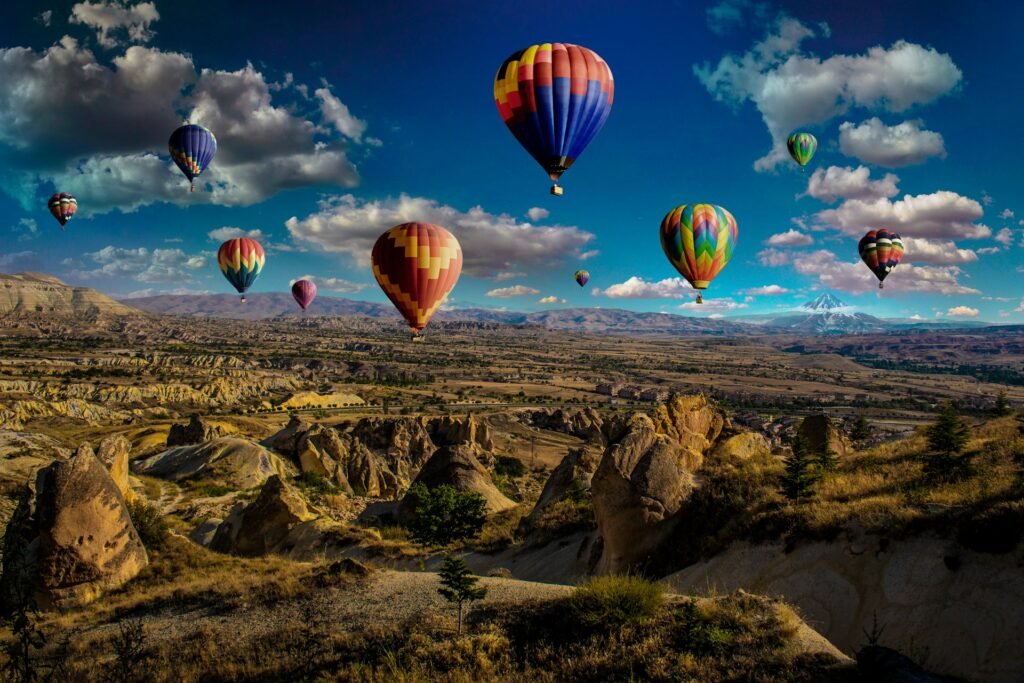 Hot air balloon - date ideas for couples